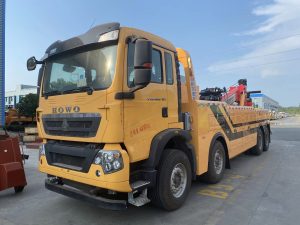 HOWO National VI Road Recovery Truck One-Tow-Two System