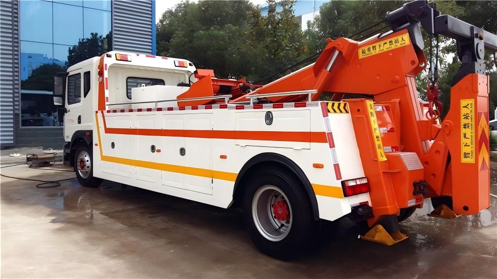 Dongfeng D9 wrecker truck details