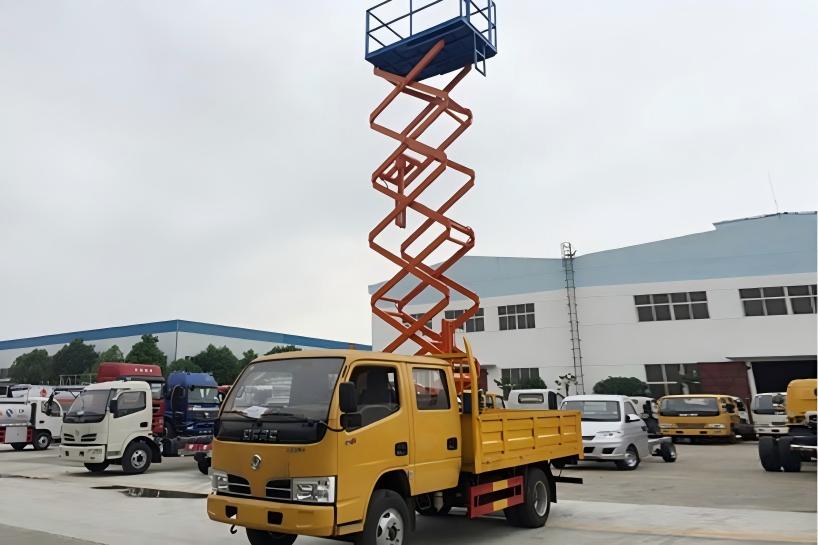 Truck mounted aerial work platform details