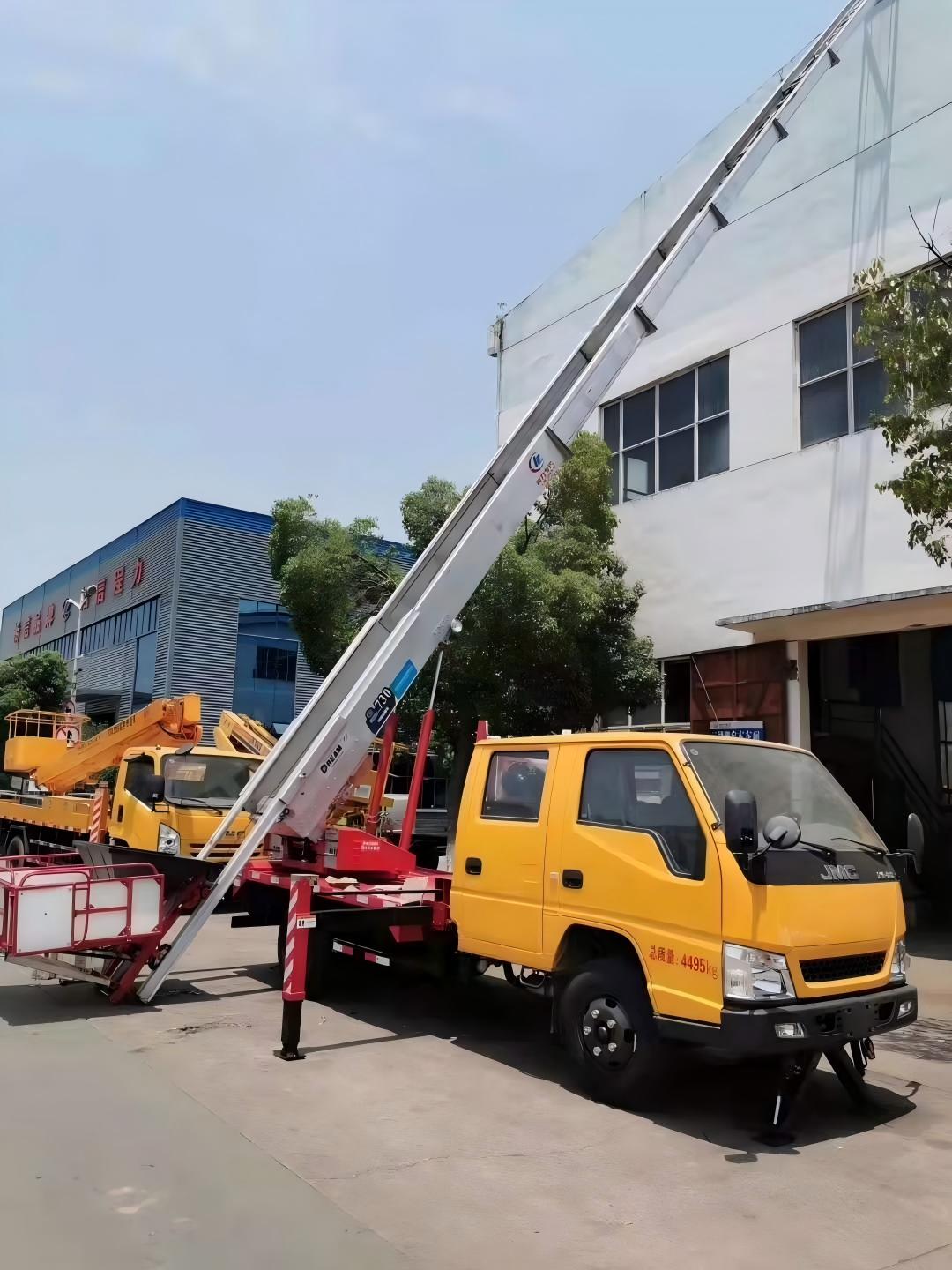 JMC 30m ladder truck front view