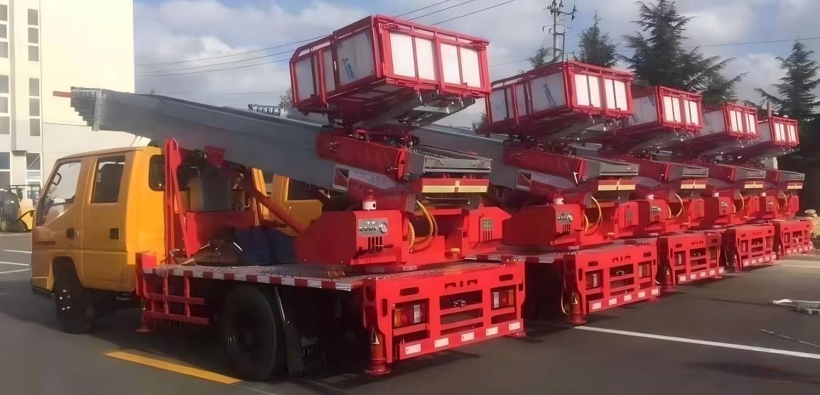 JMC light duty chassis for ladder truck